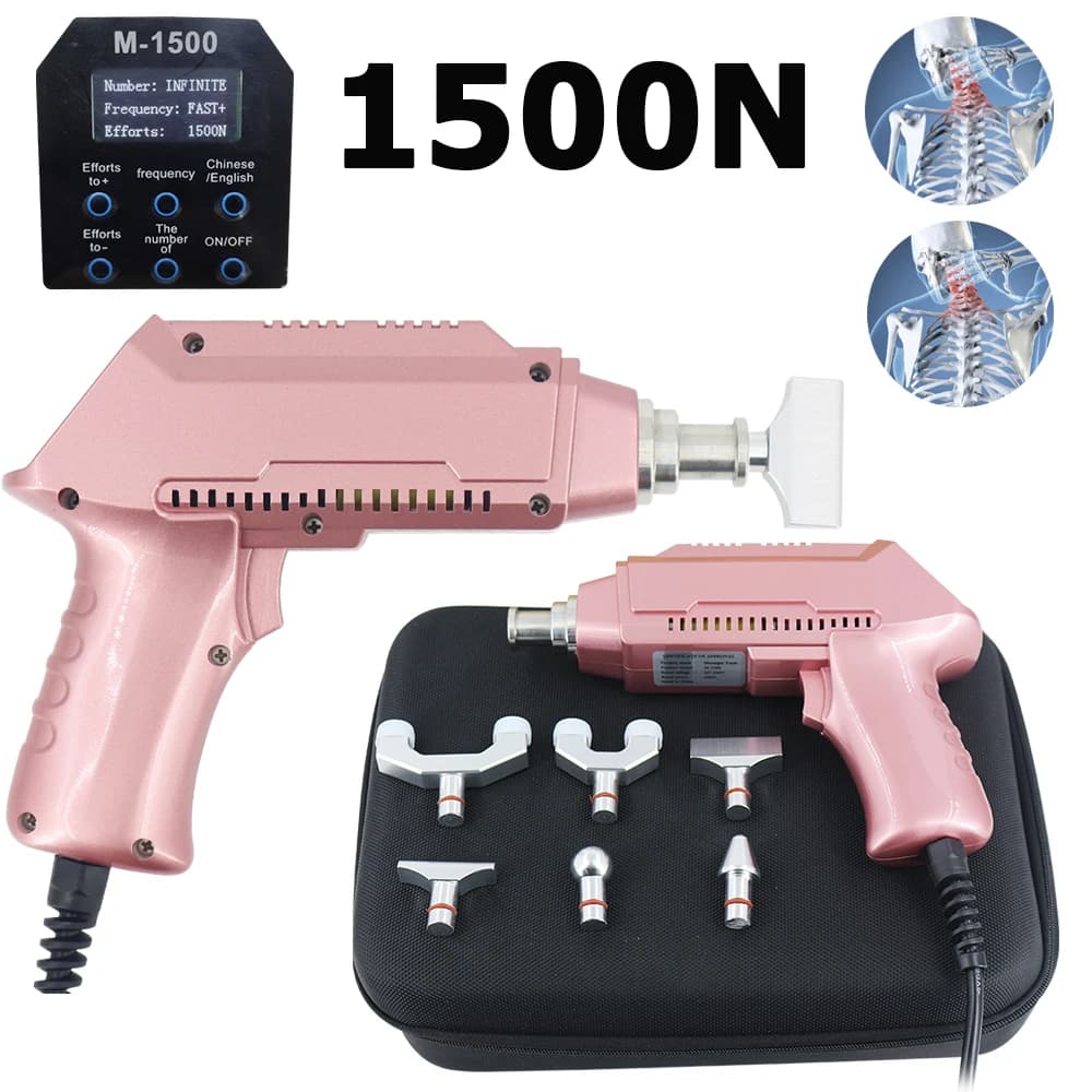 Electric Instrument for Chiropractics, Vertebral Column Impulse Regulator, Pain Relief Massage, Cervical Correction Gun