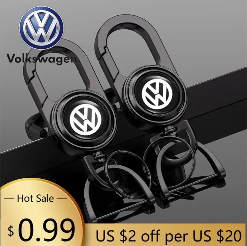 VOLKSWAGEN VW, Key rings for Volkswagen Passat Santana Tiguan Golf Jetta Beetle