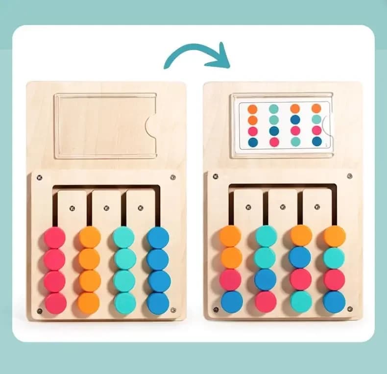 Puzzle Board Blocchi giocattolo sportivo Costruzioni fai-da-te Collezione di decorazioni Regalo creativo Giocattoli in legno Puzzle con diapositive Giochi per bambini
