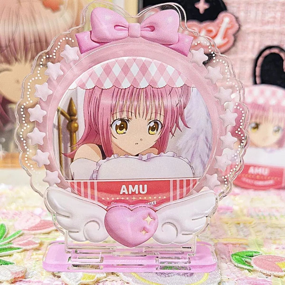 2026 Nuovo Anime Hinamori Amu Cosplay Acrilico Stand Accessori Collezione Figura Ornamenti per il desktop Regali di Natale