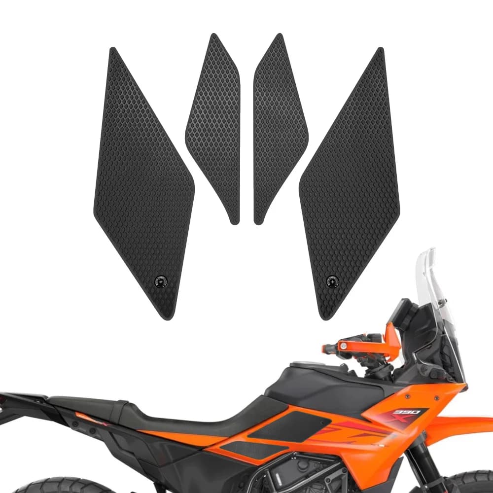 Per KTM 390 Adventure R X 390ADV 2026: Pad Antiscivolo per Moto, Adesivi Antiscivolo, Protezioni Laterali per Ginocchia e Serbatoio