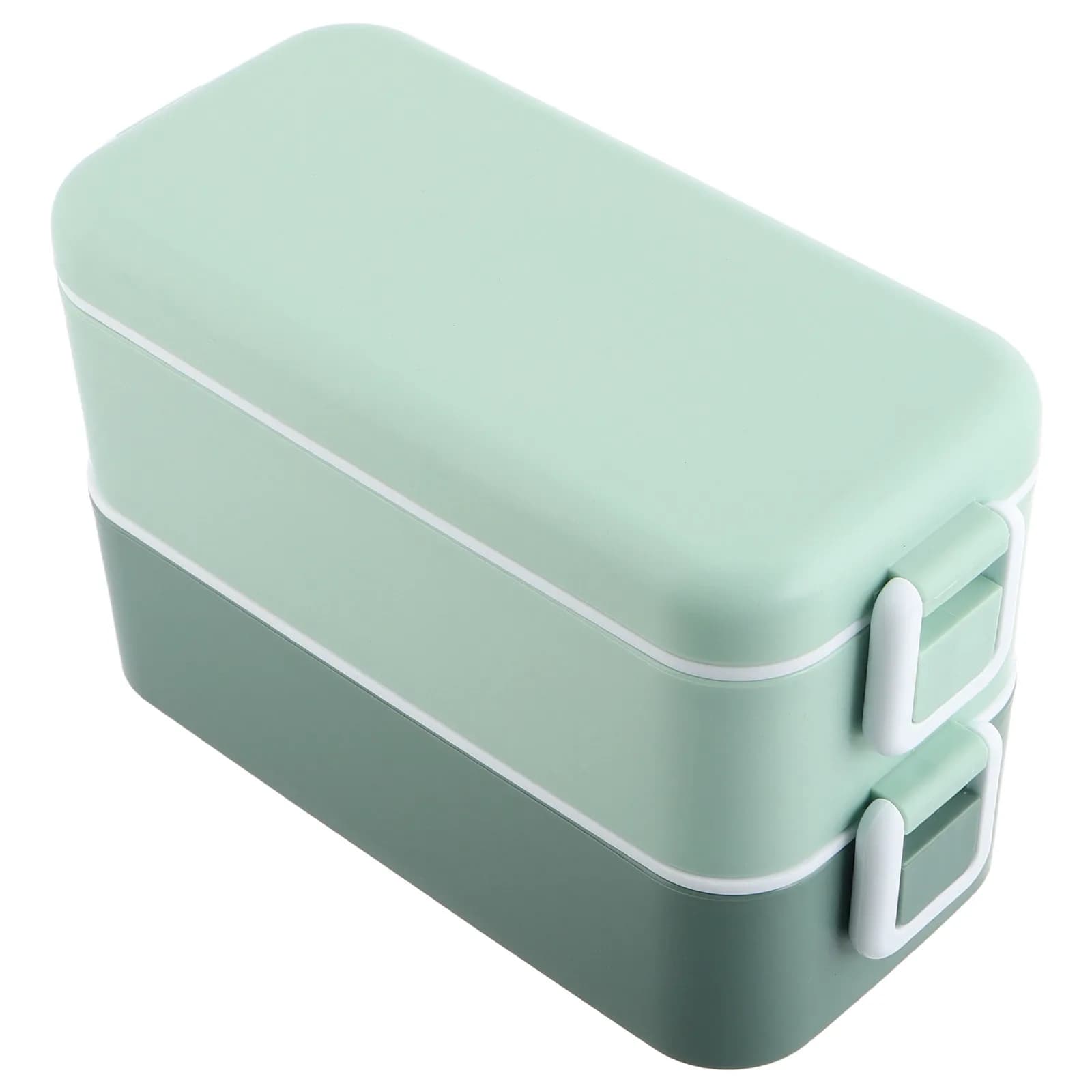 Contenitore per Pasti Divisi, Ermetico, Adatto al Microonde, Riutilizzabile, Scatola Bento per Insalata, Contenitore Impilabile per Alimenti, Snack da Viaggio