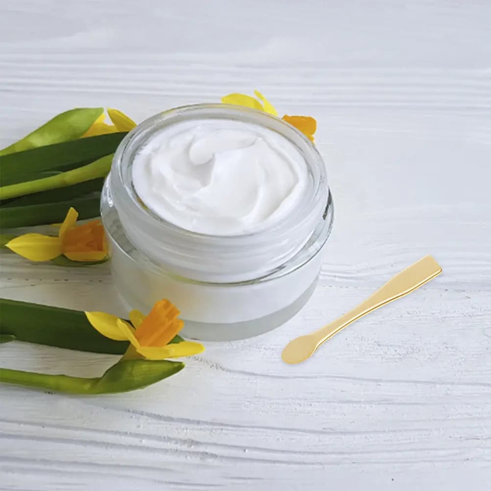 Set di 12 Spatole per Maschere Viso, Mini Cucchiai per Trucco, Applicatori per Creme, Strumenti Cosmetici Riutilizzabili, Cucchiai per Cura della Pelle