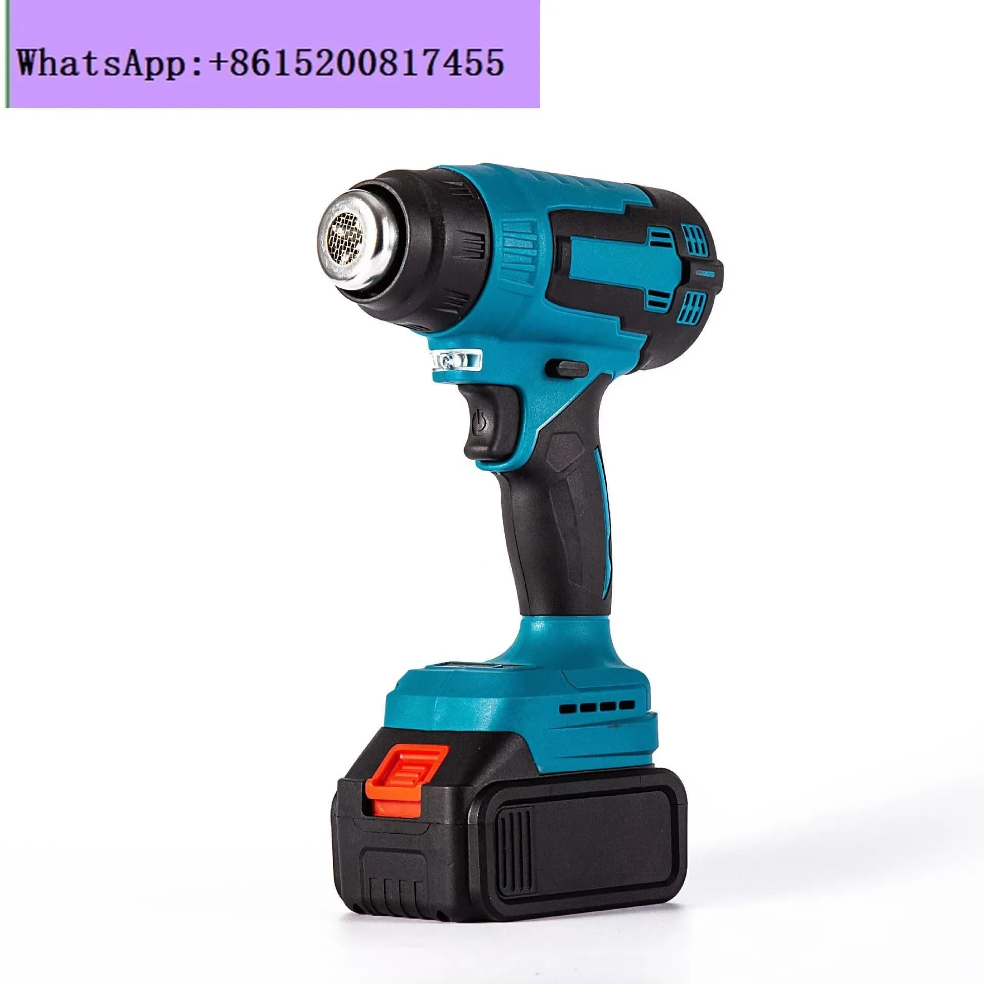 Batteria al litio ricaricabile ventilatore ad aria calda piccola pistola per saldatura in plastica wireless portatile ad alta potenza termoretraibile