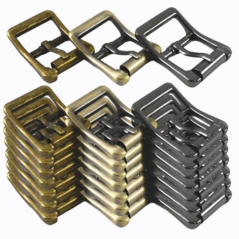 5/10 Pezzi Fibbia Metallica 20/25/32mm per Cinghie, Ganci di Regolazione, Gancio per Collare Cane, Chiusura per Borsa Zaino, Accessori Hardware Fai da Te
