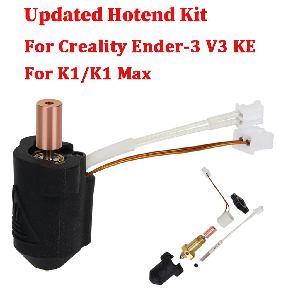 Kit Hotend Aggiornato per K1, Kit Blocco Riscaldante in Ceramica per Creality K1/K1 MAX 300 ° Estrusore C per Creality Ender 3 V3 KE