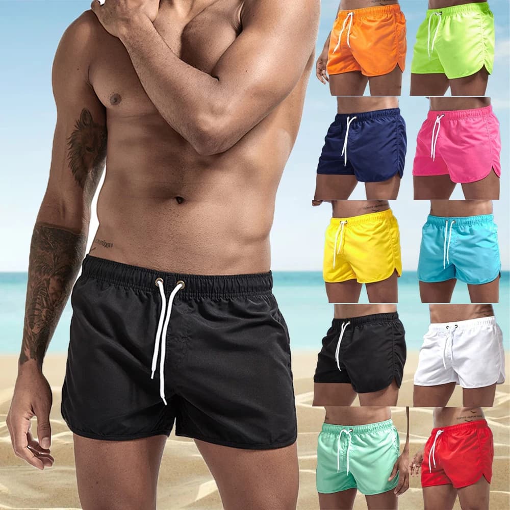 Costumi da bagno da uomo Pantaloncini da bagno Pantaloncini da surf ad asciugatura rapida Costume da bagno per nuoto Surf Spiaggia Sport acquatici Estate 13 colori S ~ 3XL