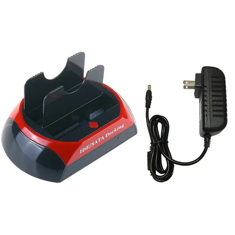 Docking station per disco rigido SATA SSD HDD da USB 3.0 a 2,5/3,5 pollici con lettore HUB Adattatore per custodia per disco rigido IDE tipo C USB 2.0