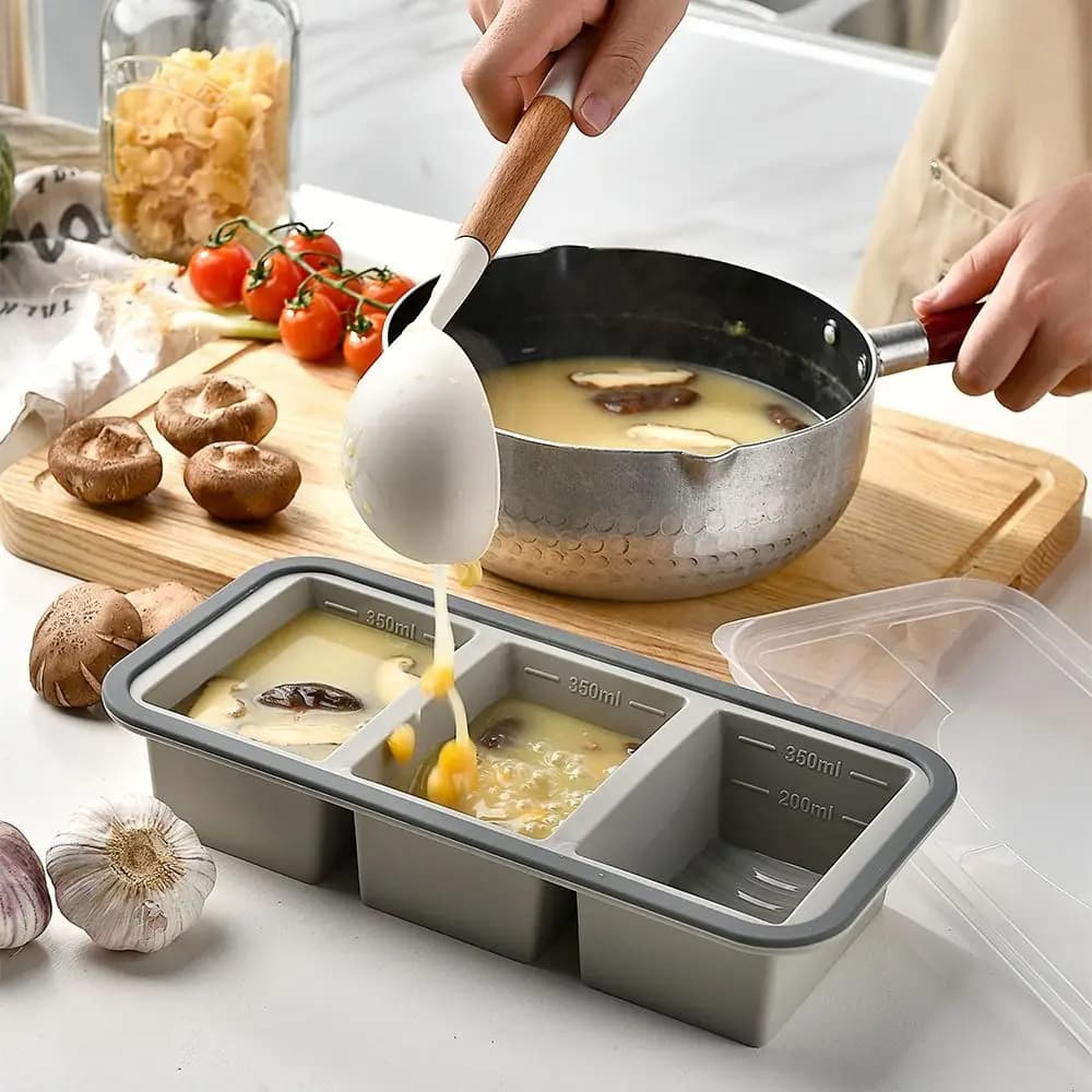 Contenitore per il pranzo a 2/3/4 scomparti in paglia di grano, scatola portaoggetti per picnic, resistente e portatile, per bambini e adulti.