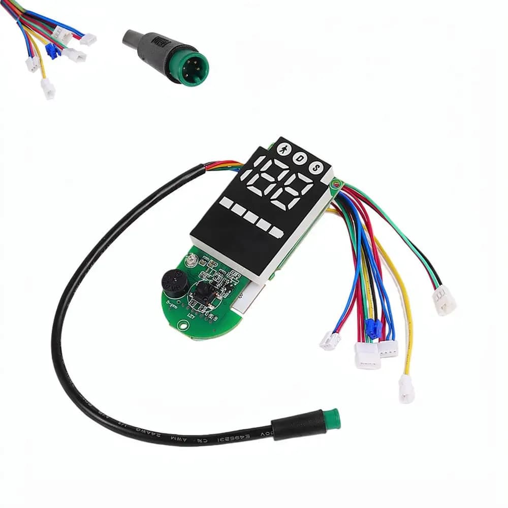 Digital Display Panel For 5 Pro Electric Scooter Dashboard Replacement Instrument Control Module Speed Part