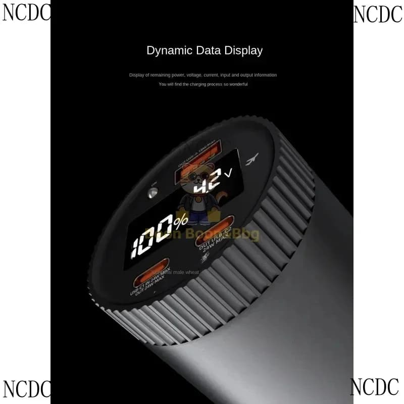 Energy Pulse Column PD24W Fast Charging 4680 Power Bank 46950 Detachable Battery Aluminum Alloy Digital Display