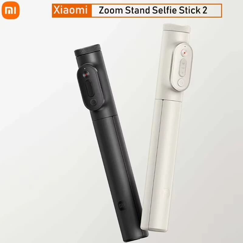 Xiaomi Zoom Tripod Selfie Stick 2 Monopiede estensibile pieghevole con telecomando compatibile con Bluetooth per iOS Android 360 ° Girevole