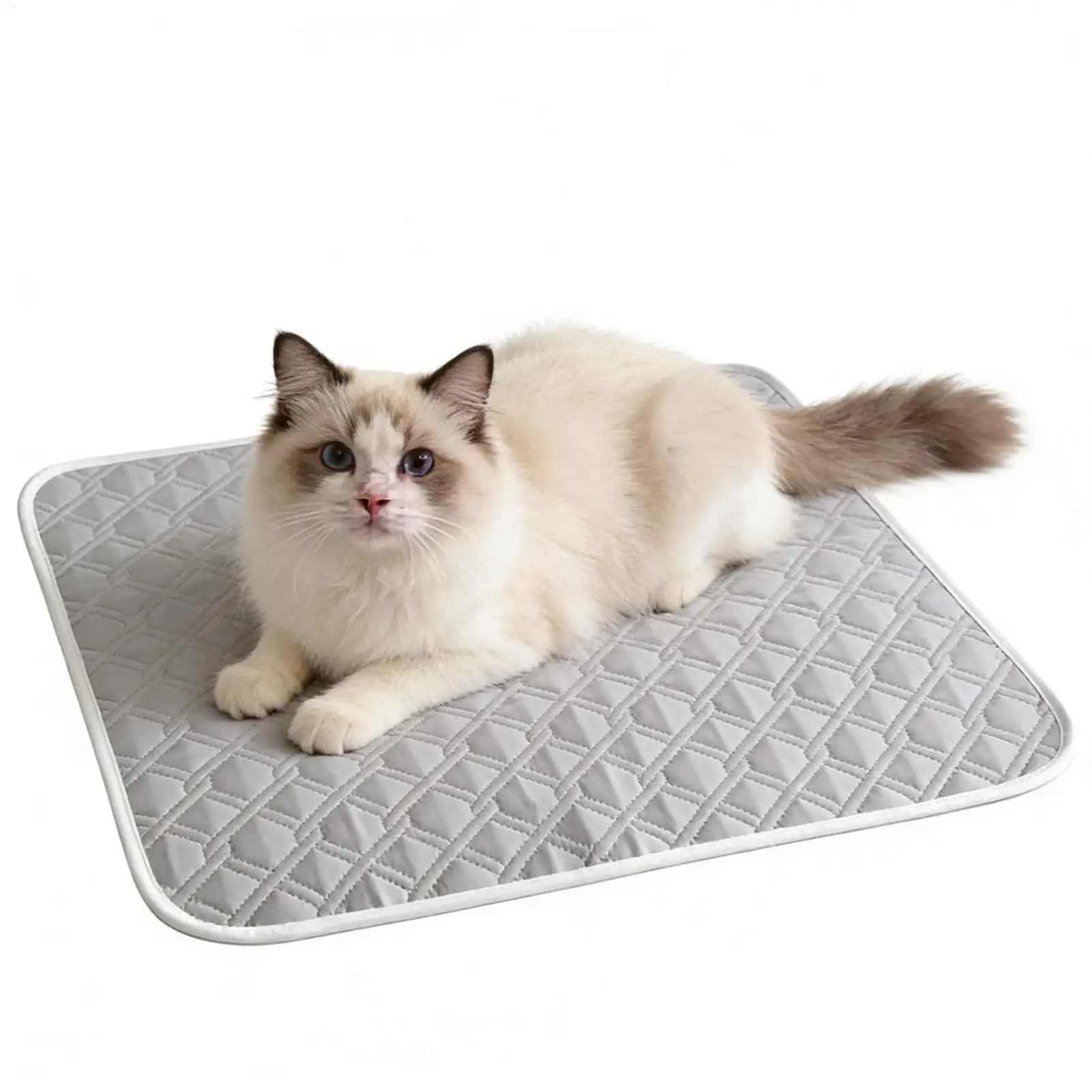 Cooling Pad For Dog cat Sweat Absorbent Sleeping Rug 45x35cm Soft Self Cooling Pet Mat For Small Medium Large Dog Kitten Crate
