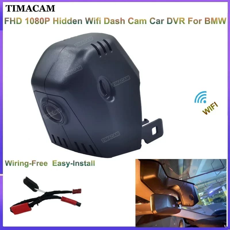 TIMACAM For BMW series 6 7 G32 GT 630i 640i 620d 630d 640d for BMW series 5 G30 G31 2017-2022 Dash Cam Camera HD 1080P Car DVR