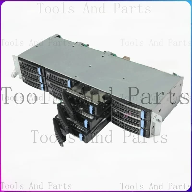 Cesto per dischi rigidi da 12 alloggiamenti da 3,5 pollici 6Gb, NAS CDN con archiviazione da 6Gb, Hot-Swap SAS/SATA