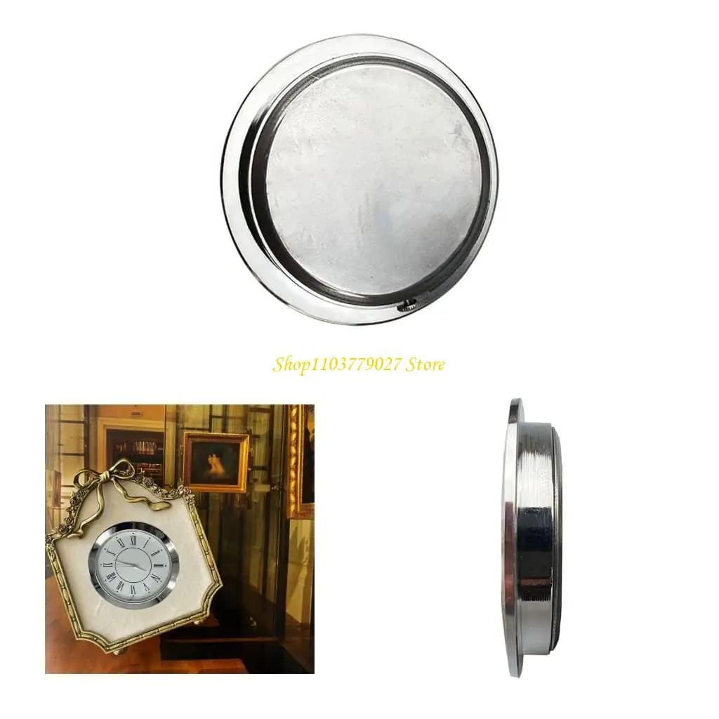 C4DF Eleganti numeri romani Orologio Testa da 55 mm Decorazione da tavolo da parete in metallo