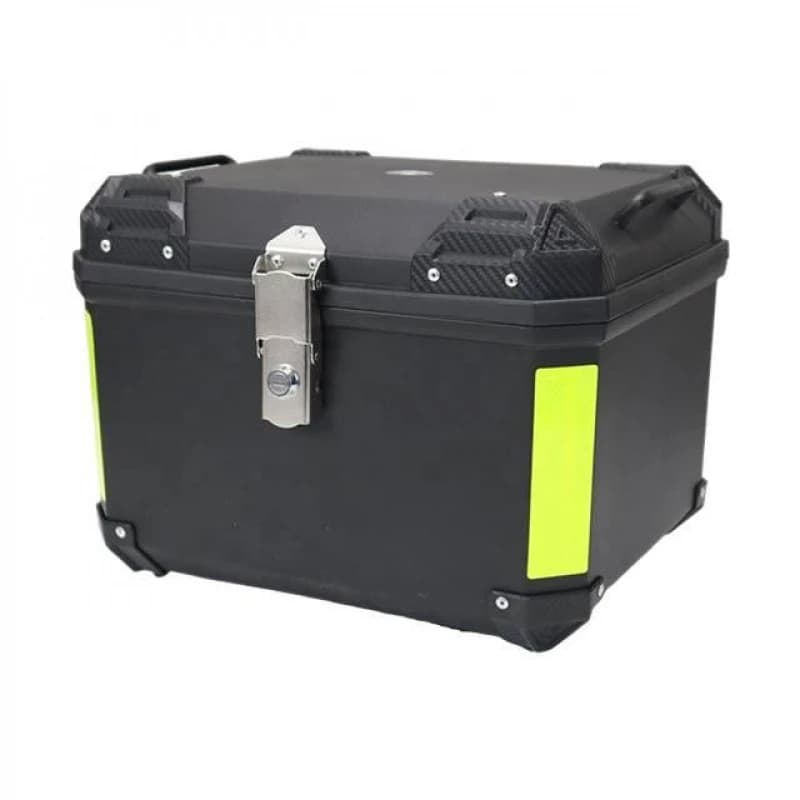 Scatola di plastica per moto PP Maxi-Scooter Motore X-size Baule per moto Custodie posteriori grandi Scatola superiore Accessori per bagagli Parti Lage