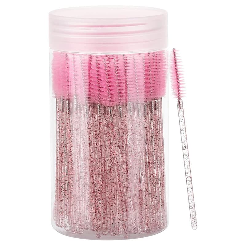 50/100 Pieces Disposable Brushes for Mascara, Brushes for Extension Eyelashes, Perfections for Elongating Eyelashes, Makeup Tool, Wholesale