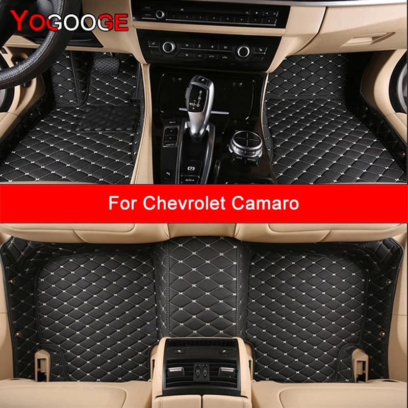 YOGOOGE custom car mats for car accessories Chevrolet Camaro