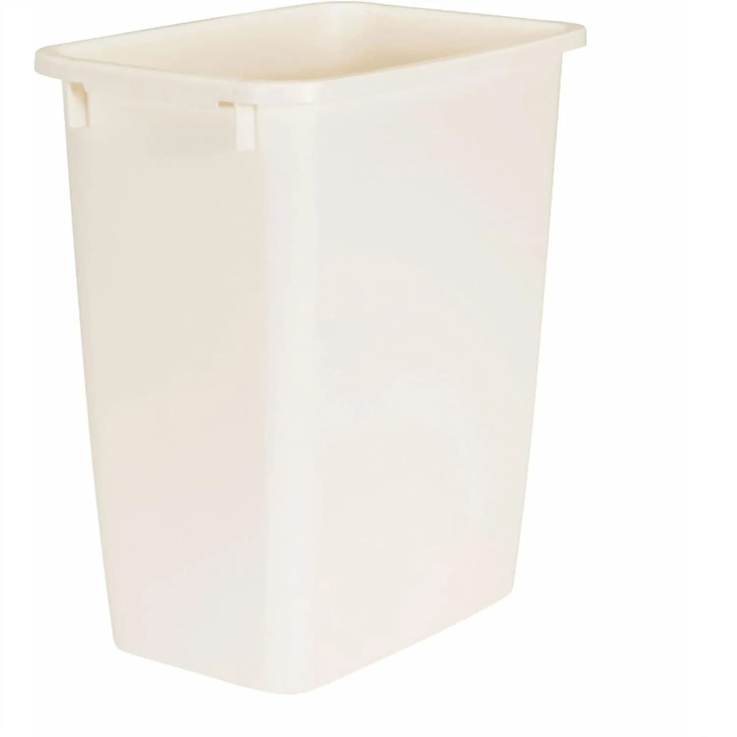 21 Quart Rectangular Plastic Wastebasket for Bathroom Office Kitchen, Large Capacity Trash Can with Reinforced Rim