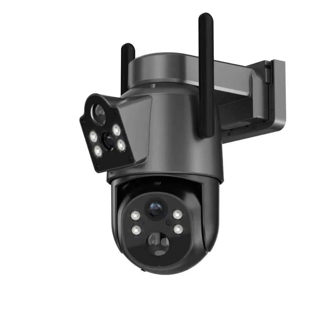 4MP 1440P iCsee APP Energia solare a colori WIFI/4G PTZ IP Dome Camera AI Rilevazione umanoide Sicurezza domestica CCTV Baby Monitor