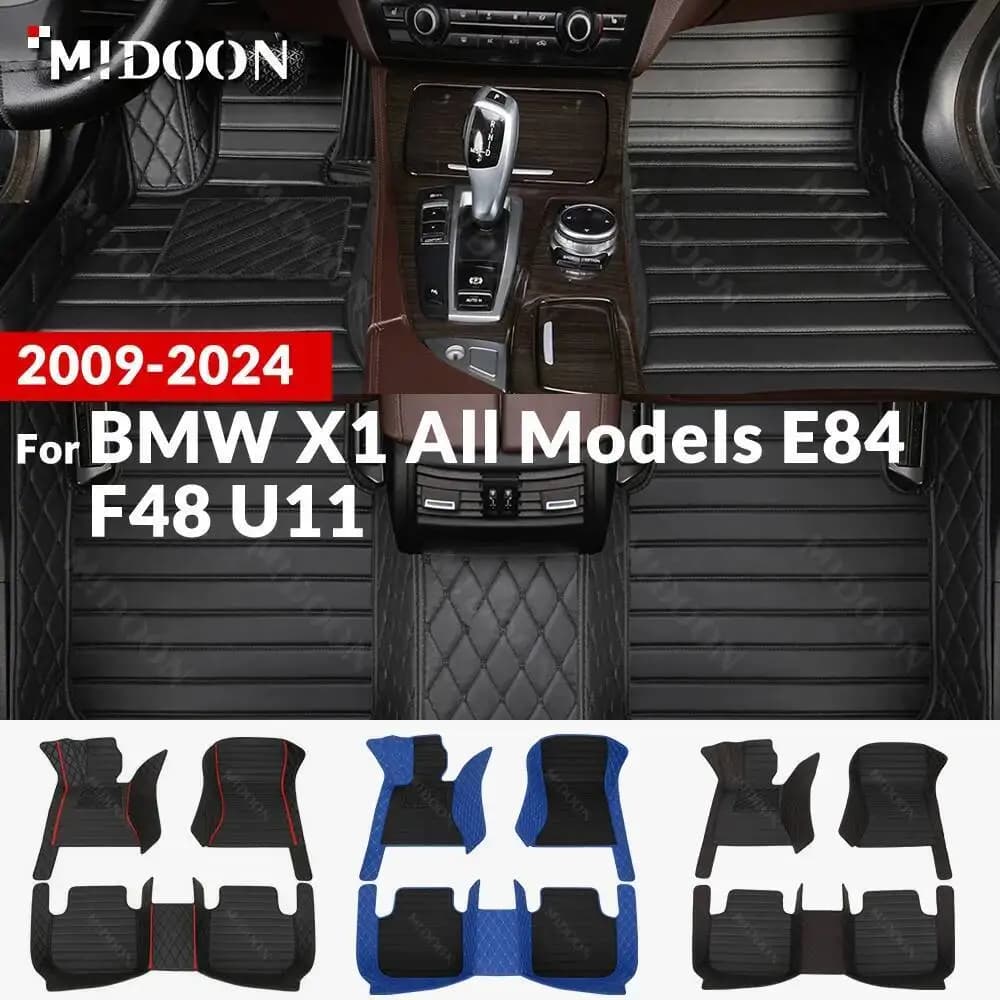 Nuovi stili! Per BMW X1 Tutti I Modelli E84 F48 U11 2009-2024 23 22 21 20 Personalizzato Auto Tappetino Auto Tappeto Copertura Accessori Interni