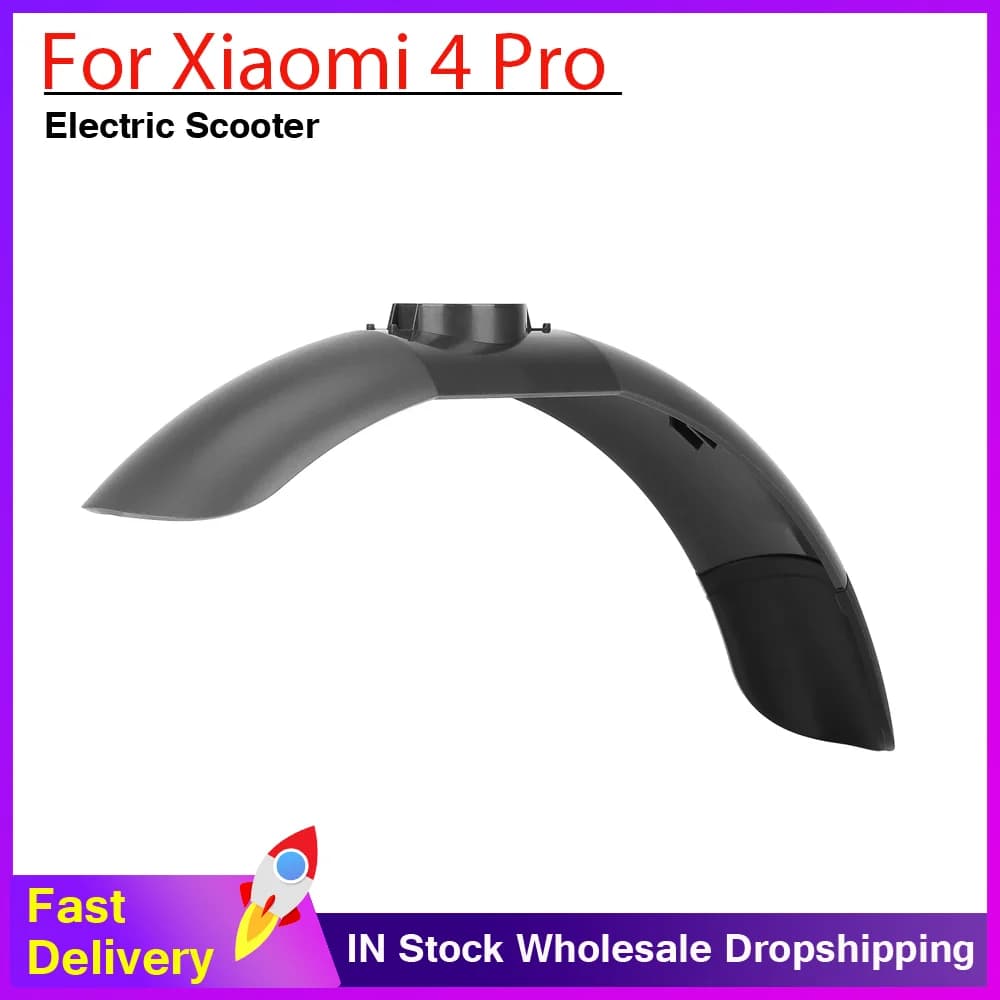 Set Parafanghi Anteriori e Posteriori per Monopattino Elettrico Xiaomi 4 Pro, Base Parafango Antispruzzo per Pneumatici, Parte di Ricambio