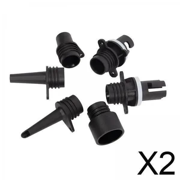 Adattatore per pompa gonfiabile per piscina gonfiabile Airbed Connettore testa valvola a tenuta stagna per giocattoli gonfiabili Barche Paddle Board Kayak Canoa