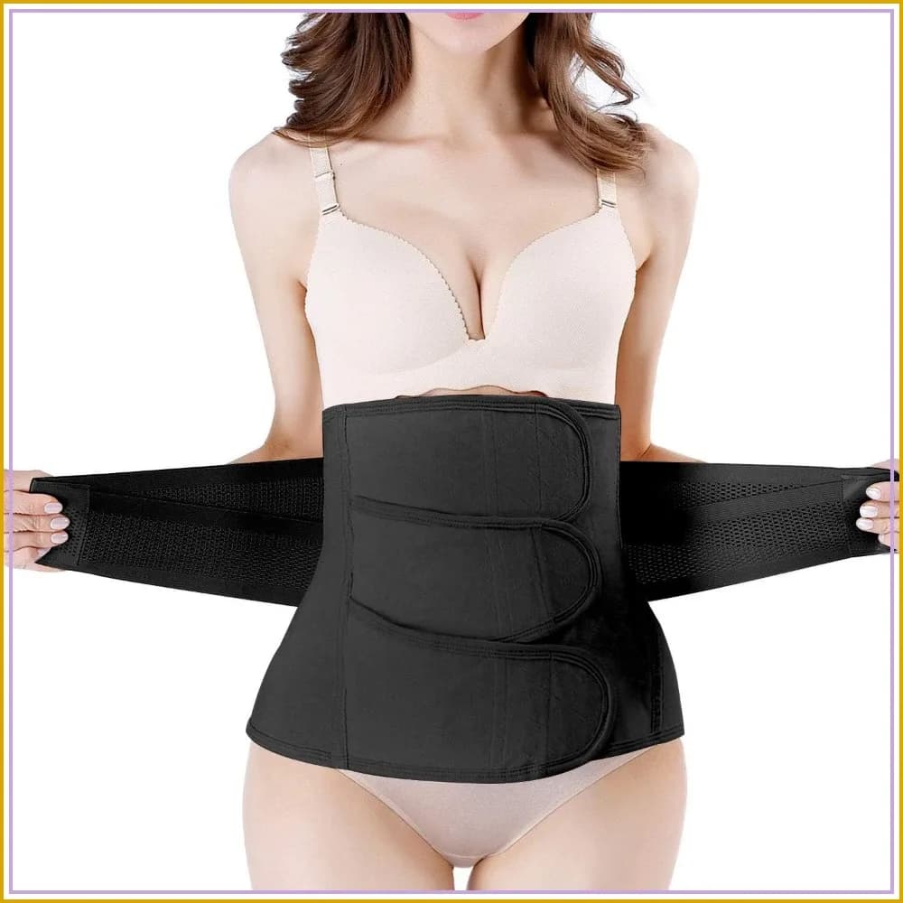 Postpartum Girdle C-Section Recovery Belt Back Support Belly Wrap Shapewear