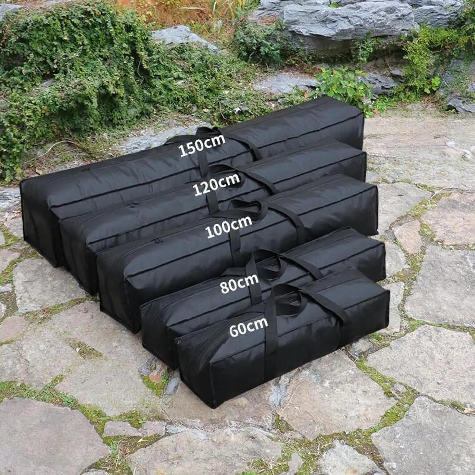 Travel Organizer Bag Resistant, Large Container Rectangular for Sports Equipment, Fishing, Curtains, Poles, Camping Tripods