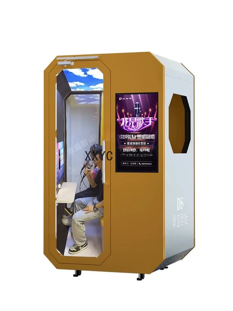 Cabina Insonorizzata per Karaoke Familiare, Macchina per Karaoke Domestico, Studio di Apprendimento Karaoke, Cabina Silenziosa, Sala Musicale