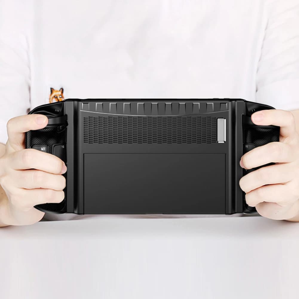 Custodia protettiva antiurto in TPU con supporto, custodia protettiva morbida anti-caduta e antiscivolo per accessori da gioco Lenovo Legion GO