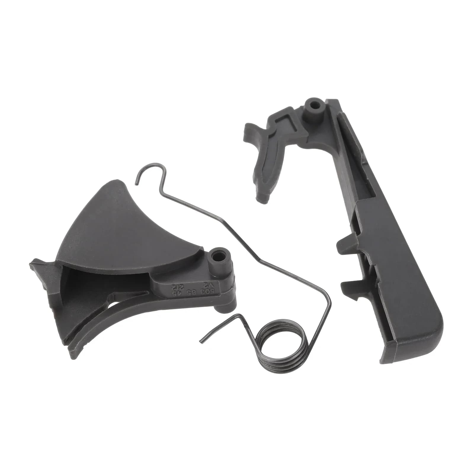 3pcs/1kit Throttle Trigger Arm Lock Spring set 503854401 503854501 503998601 for Husqvarna 357 359 346XP 340 345 350 351 353