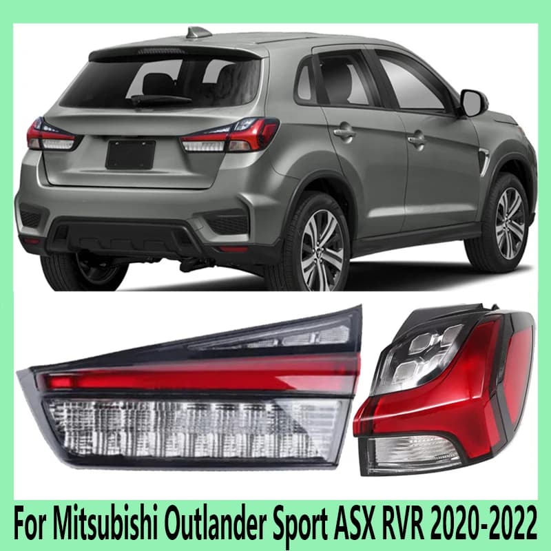 Per Mitsubishi Outlander Sport ASX RVR 2020-2022 Accessori Auto LED Gruppo Fanale posteriore Indicatori di direzione Paraurti posteriore Faro