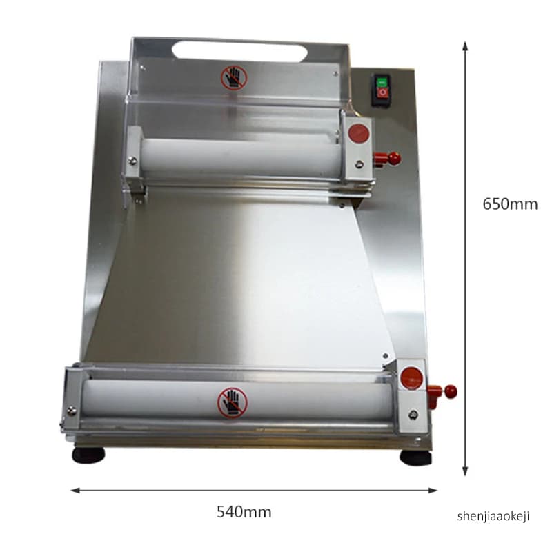 40cm Commercial dough pressing machine Automatic Electric bakery pizza dough roller dough press machine Electric pasta machine