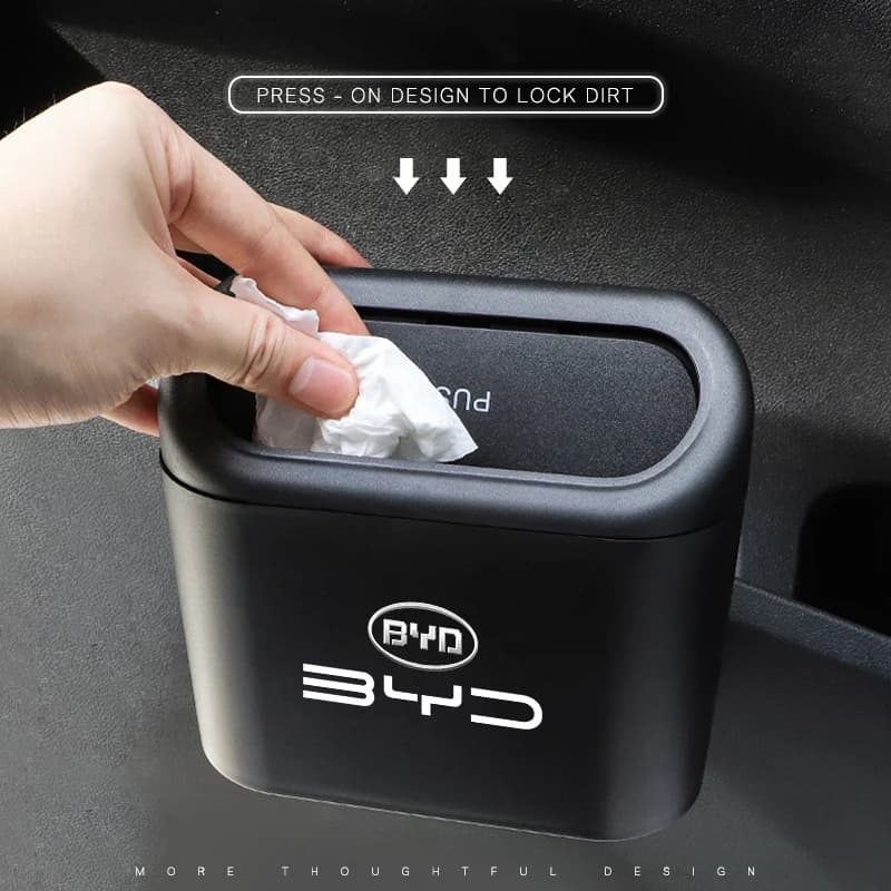 Cestino Multifunzione per Auto, Contenitore Portaoggetti per BYD Tang F3 E6 Atto3 Yuan Plus Song Max F0 G3 I3 Ea1 Dmi 2din