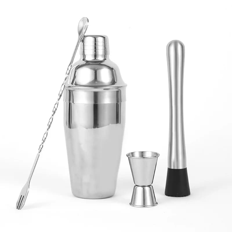 Cocktail Shaker Set Martini Shaker Set Bartender Set with Margarita Mixer Drink Shaker,Measuring Jigger Mixing Spoon Bar gadgets