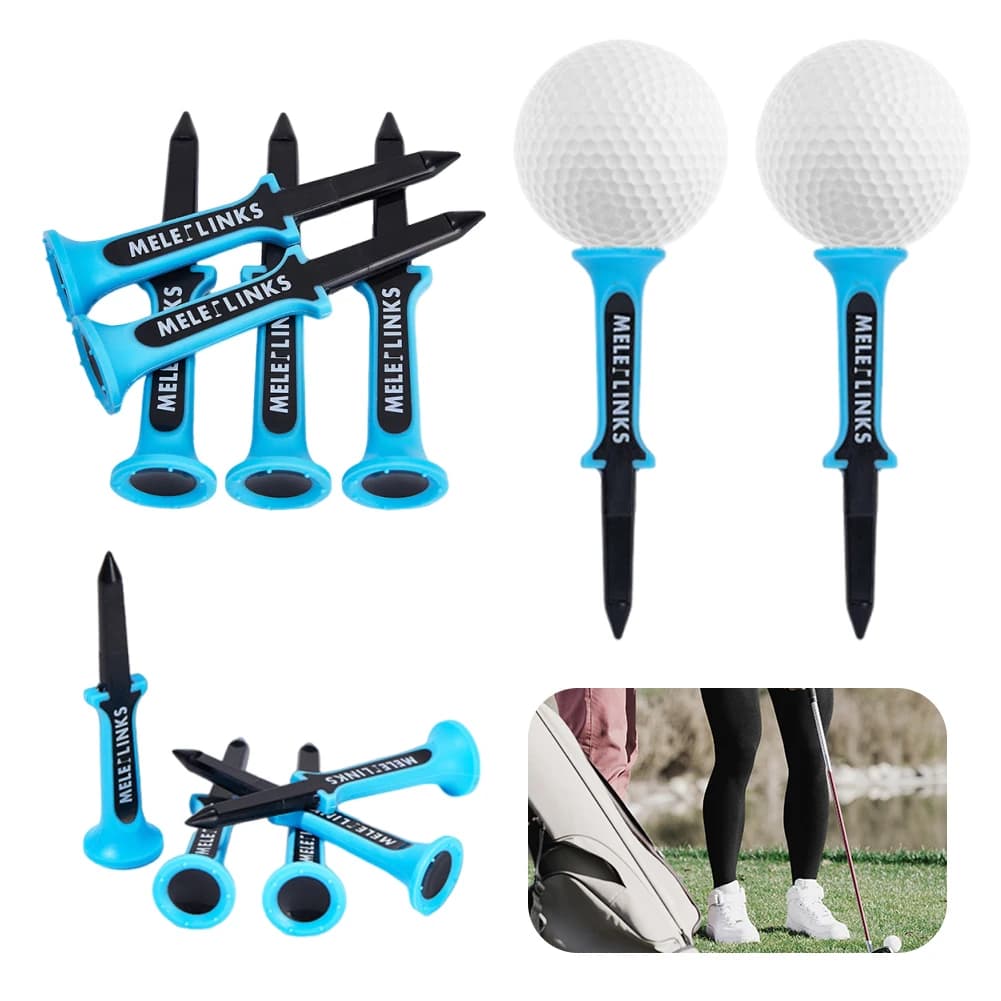 5 Pezzi Piccoli Tee da Golf Resistenti all'Usura, Limitatore per Palline da Golf per Controllo della Distanza e Strumento di Ausilio