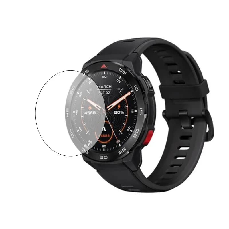 Pellicola protettiva trasparente in vetro temperato duro per Mibro GS Pro Smartwatch Display Proteggi schermo Cover Accessori per orologi intelligenti