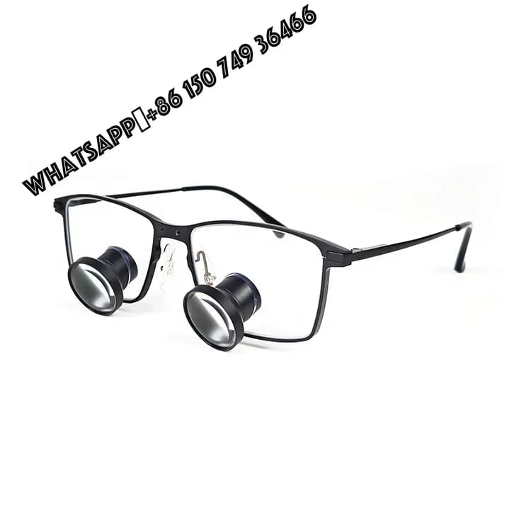 Nuovo Binocolo Ingranditore Burite, Lente Ottica in Vetro per Uso Medico e Dentistico, Ingrandimento 2.5/3.5X in Titanio TTL