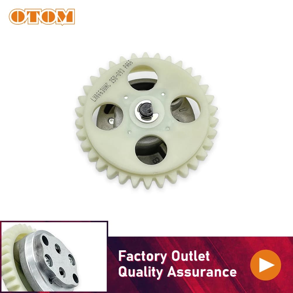 OTOM Moto YB300H Parti di Motore Pompa Olio Gear Drive Ruota dentata Per LONCIN KEWS K23 HENGJIAN S7 ZUUMAV BSE AVANTIS ENDURO Bike