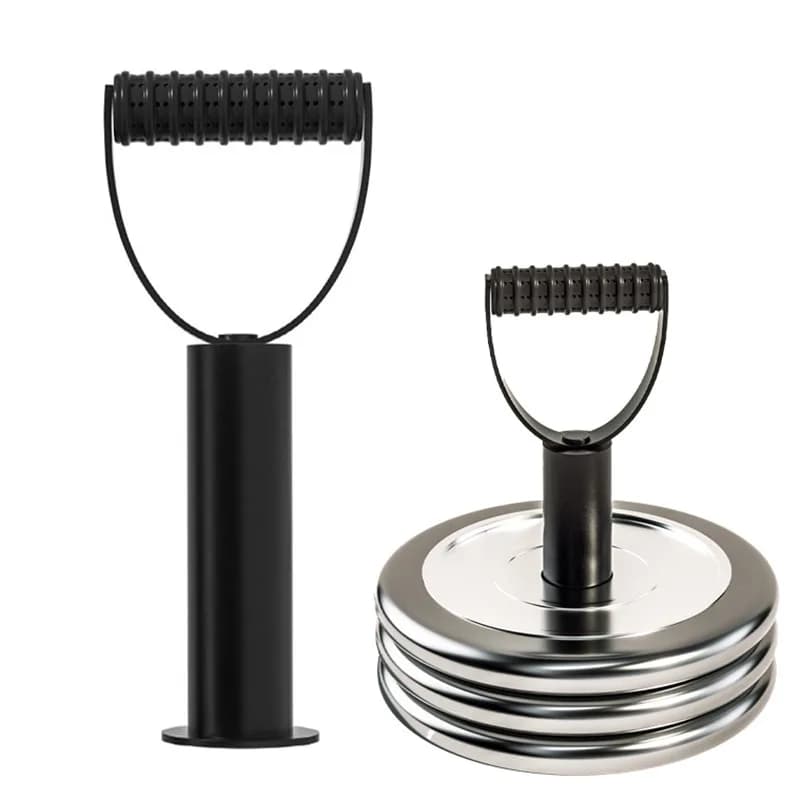 Dumbbell Bracket Grip Set For Home Gym Fitness Diy Kettlebell Handle Triceps Hip Training Muscle Iron Equipment