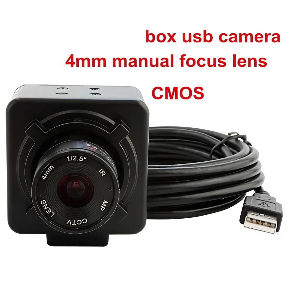 Webcam USB ELP 8MP con Sensore IMX179, Modulo Fotocamera HD a Fuoco Fisso UVC per Windows, Linux e Android