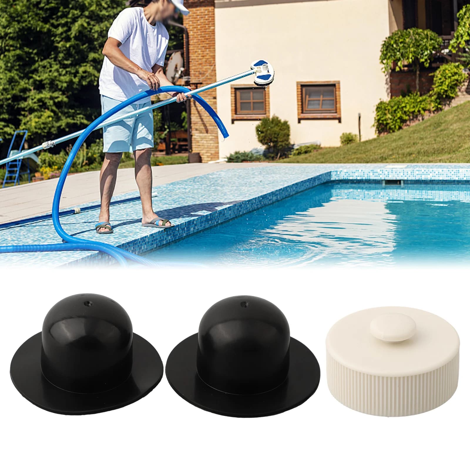 1pc 4562 Tappo di scarico per Intex 11044/10127 Per piscina fuori terra Tappo valvola di scarico Filtro HolePlugs Piscina di ricambio