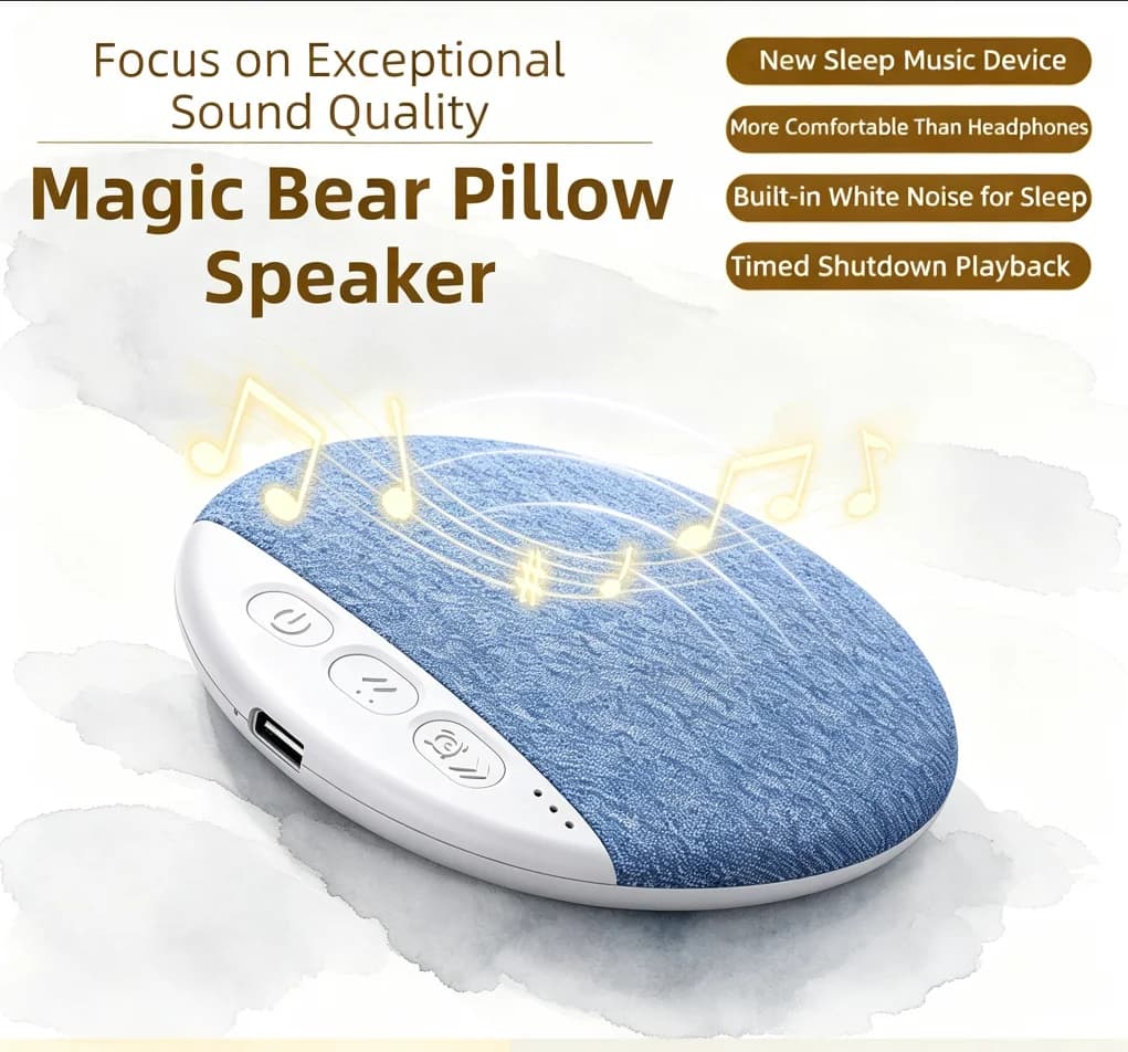 Bluetooth Speaker New Model Pillow Sleep Speaker High-Quality Bluetooth Speaker Reduces Noise
