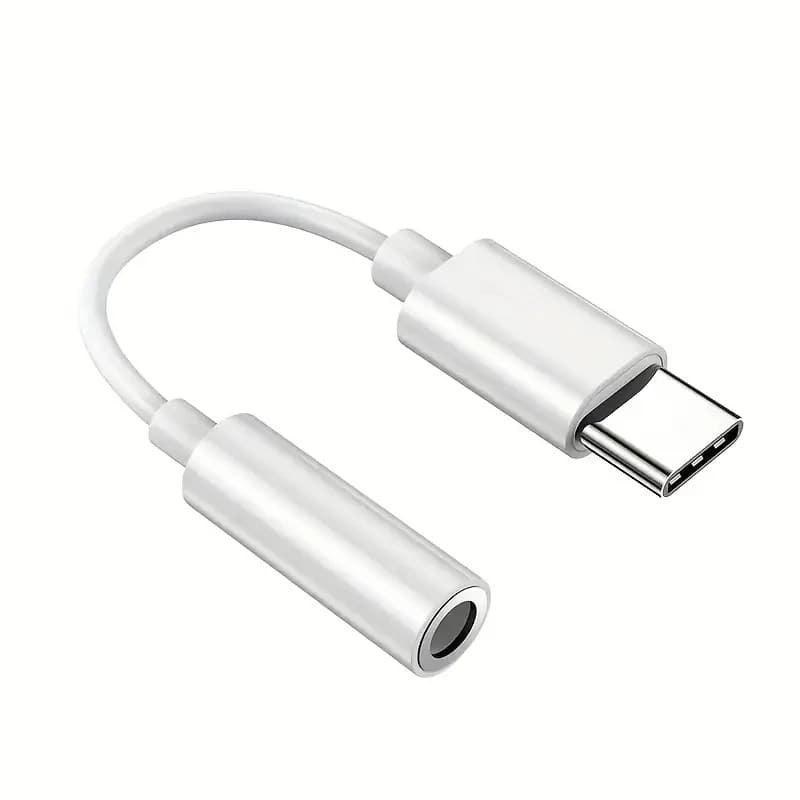 Aux adapter from type C to 3.5 mm Audio jack 3 5 for Huawei Xiaomi Redmi POCO Sumsang LG 3.5 mm to 8 pin Aux adapter for iPhone
