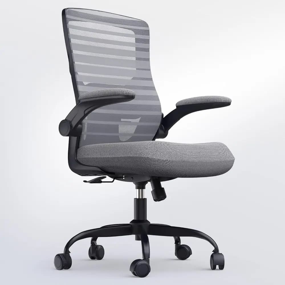 Cuscino Ergonomico Spesso per Sedia da Ufficio con Supporto Lombare e Braccioli Imbottiti per Comfort a Lungo Termine