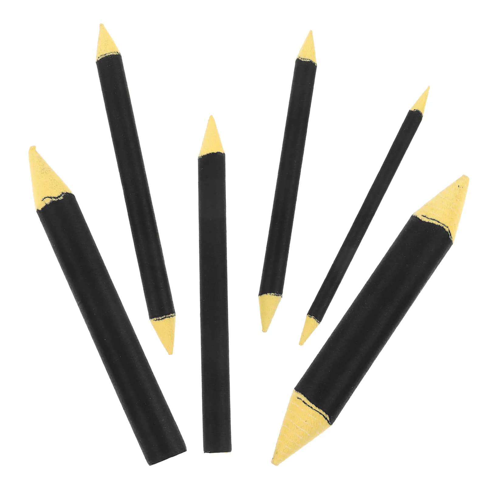 6 Pieces Paper Art Shades Applicators, Sketch Tools, Stackable Rubber Alternative, Portable Sticks for Shades and Art Shades