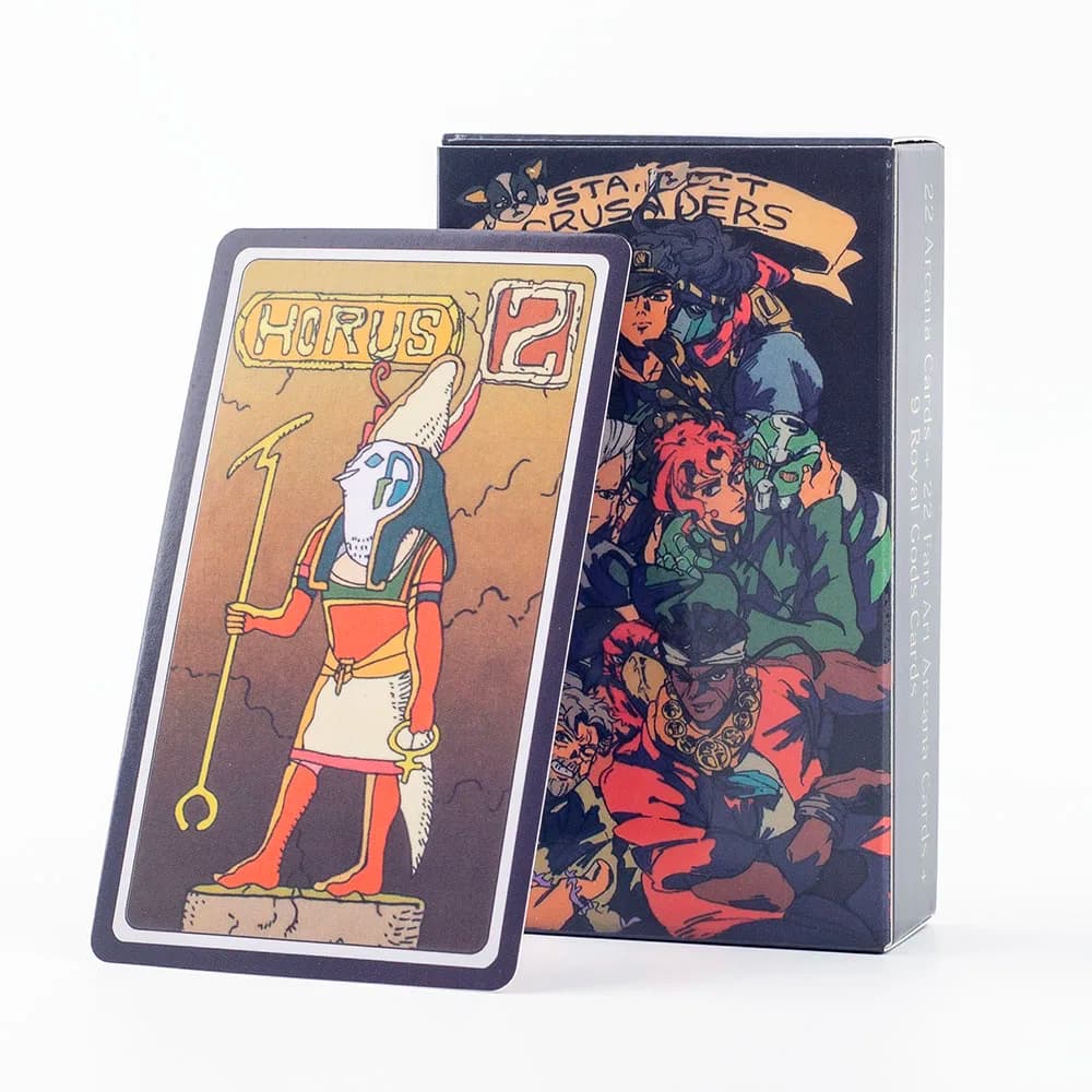 Le bizzarre avventure di JoJo TAROT & The Nine Gods Cards 84 pezzi Divination Edition Deck Giochi da tavolo 10.3 * 6 cm TK116K