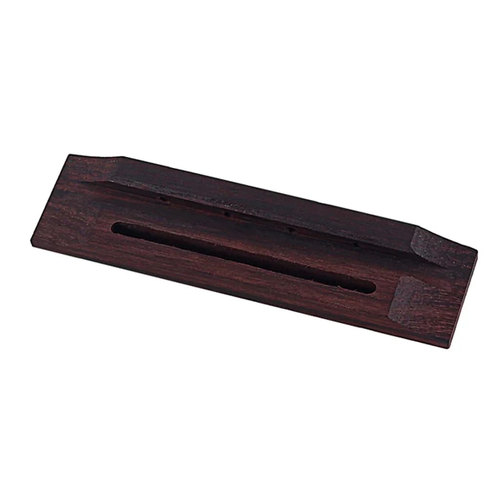 ‌ Ponte per ukulele in palissandro a 4 corde - Parte di ricambio per Soprano/Concerto/Tenor Uke ‌